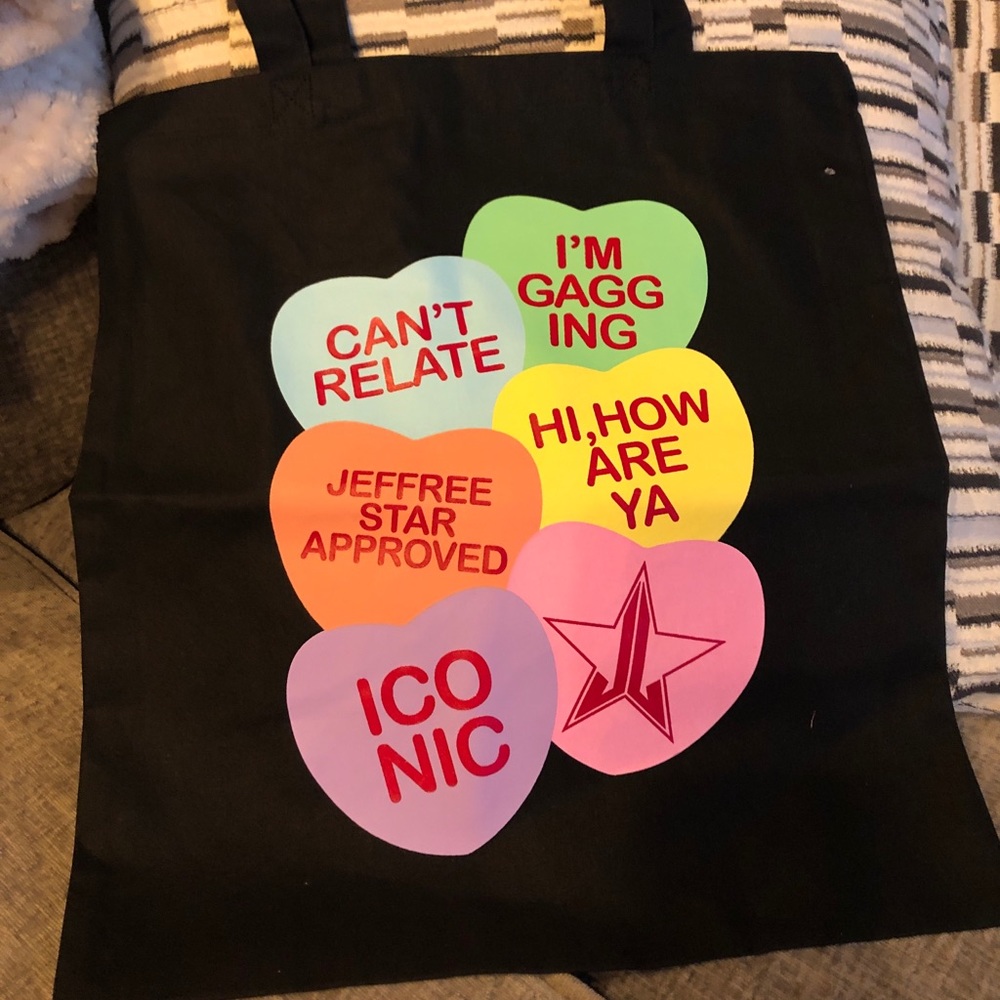 Limited edition Jeffree Star tote bag